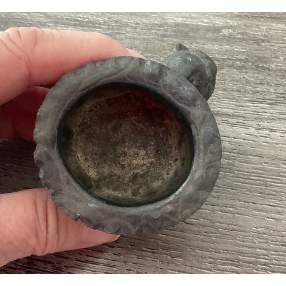 Amsterdam Silver Co. Quadruple Plate Figural Toothpick Holder - Picture 5 of 8